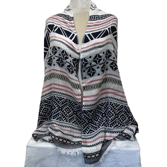 Huge Oversized Scarf Wrap Beach Coverup - Picture 1 of 5